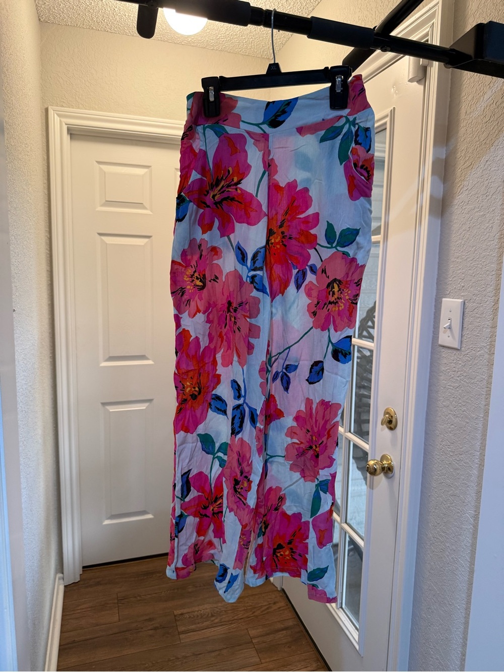 Billabong Pink Floral Beach Pants